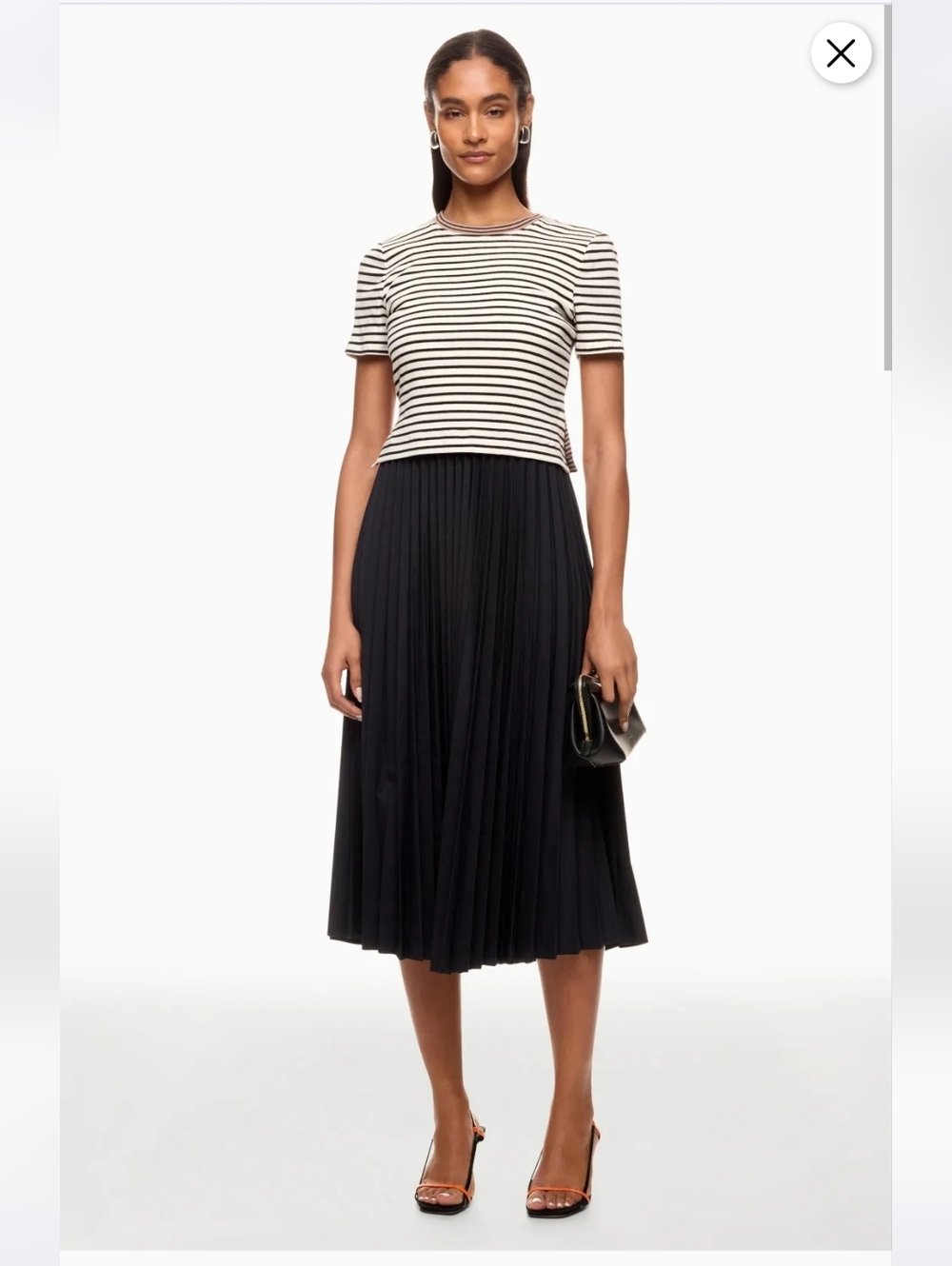 Tanya Taylor Logan Cotton Dress Size S MSRP $465